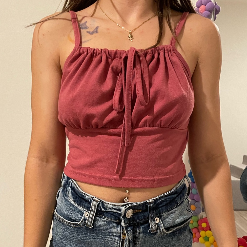 rose pink tank